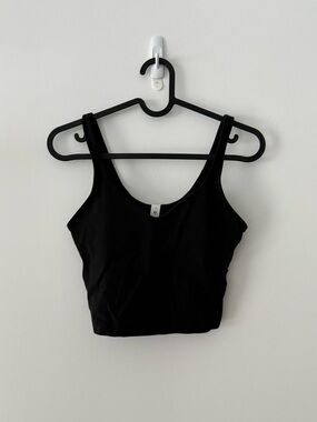 Lululemon Align Black Sleeveless Crop Bra Top